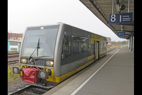 A contract for the operation of Elster-Geiseltal local passenger services from December 2019 has been signed.